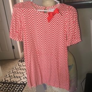 Orange/white short sleeved dress. Gap kids . Never worn
